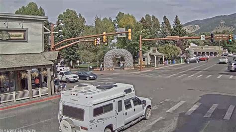 jackson hole town square webcam|Jackson Hole Live Webcams & Featured Cams